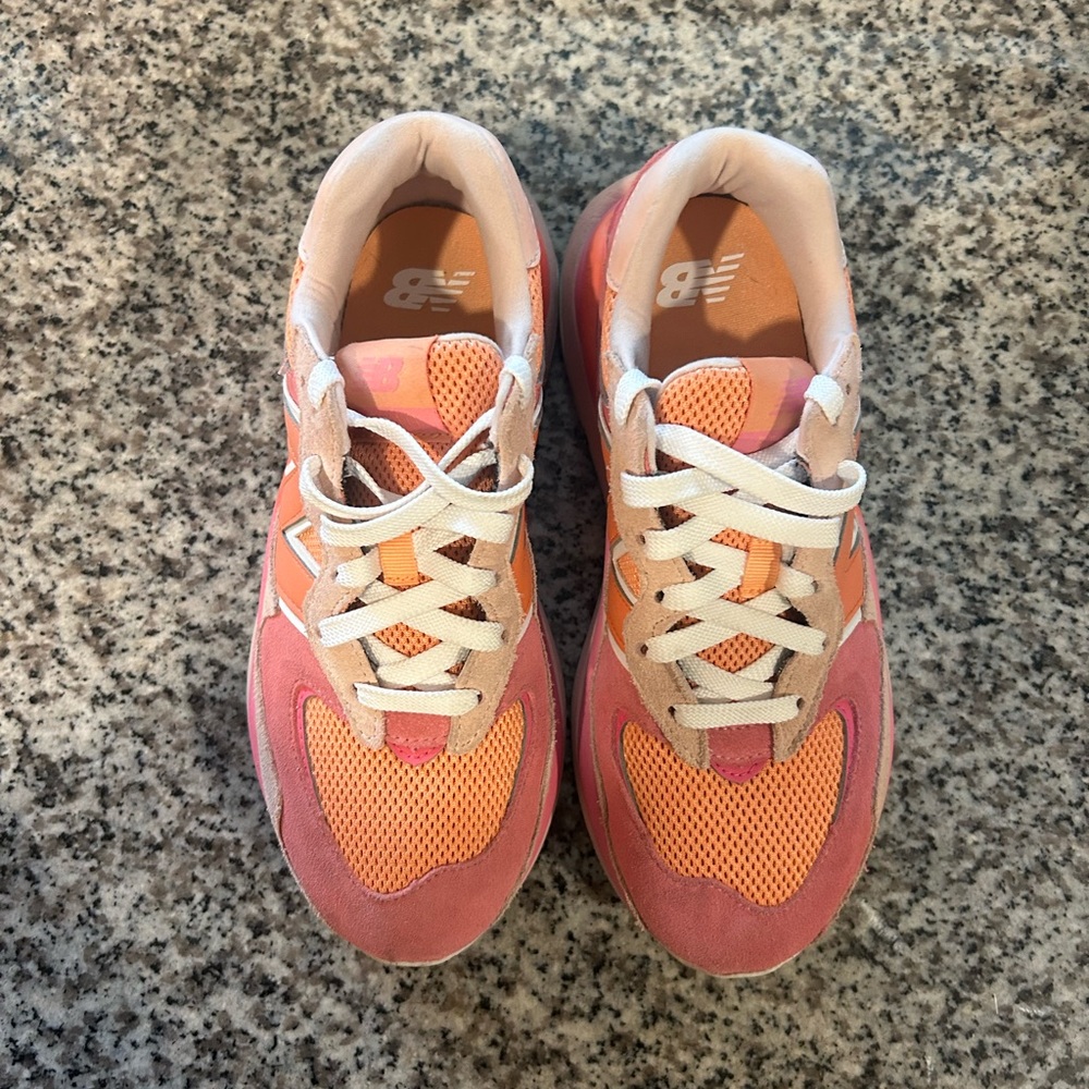 Viral Pink and orange sold out new balance sneakers - Picture 2 of 6
